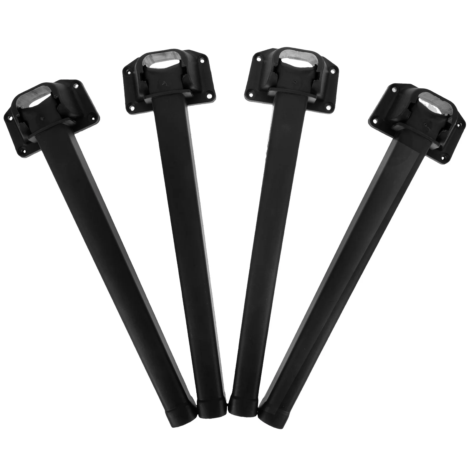 

4Pcs Foldable Plastic Table Legs Replacement Desk Legs Portable Heavy Duty Support for Computer Table Home Office Desk