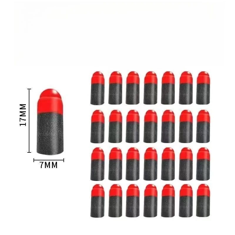 

32 патрона и 100 мягких пуль из ЭВА для игрушечного пистолета Colt 1911 для детских стрелялок для мальчиков