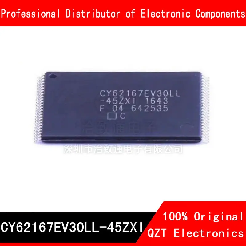 CY62167EV30LL-45ZXI TSOP CY62167EV30LL CY62167EV30LL-45 TSOP-48, original, em estoque, 10pcs por lote, novo