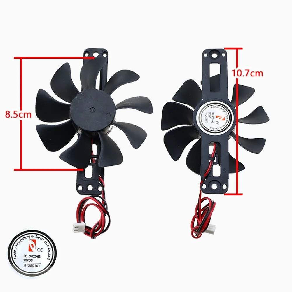 18V DC Cooling Fan for Induction Cooktops Featuring Pure Copper Motor Windings and Reliable Thermal Management