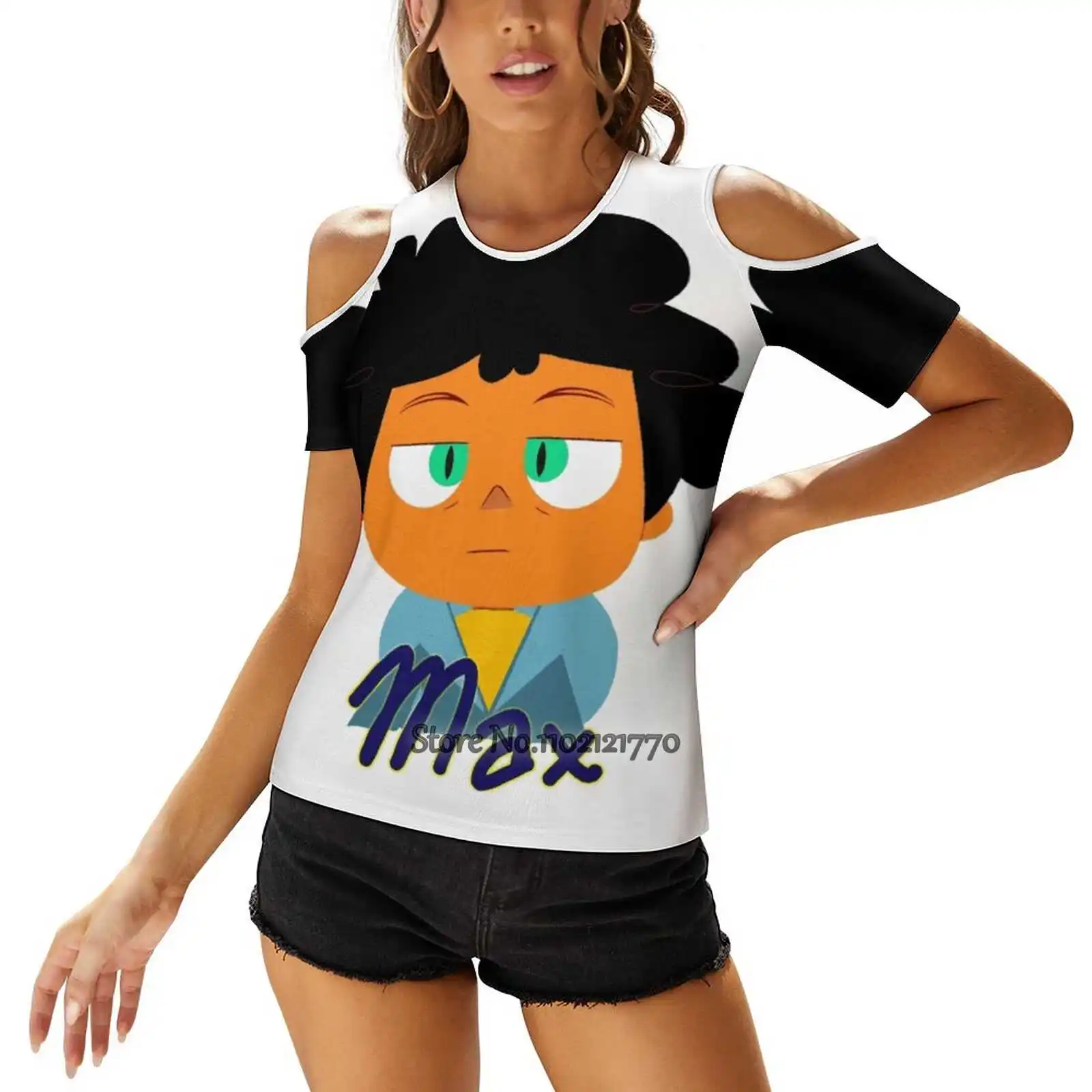 

Max - Camp Camp Fashion Print T Shirts Women Ladies Girls T-Shirt Harajuku Short Sleeve Tops & Tees Camp Camp Camp Campbell