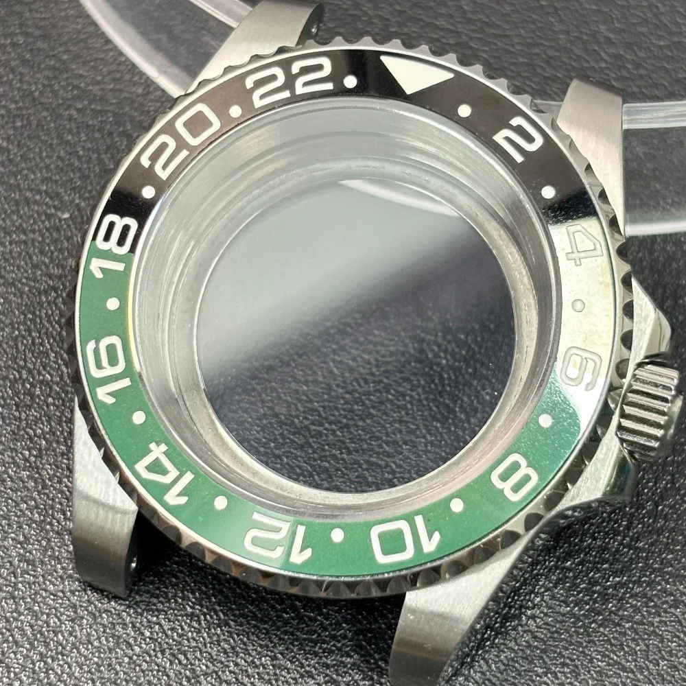 

Корпус NH35 40 мм, водонепроницаемый корпус из стали для дайвера, сапфировый корпус для часов, корпус SUB, подходит для NH35 NH36 NH34 GMT, наручные часы, корпус NH35