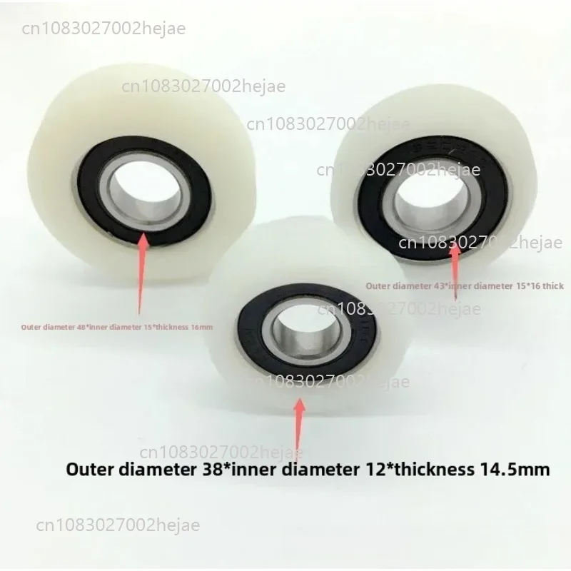 10 pezzi-accessori per macchine per la lavorazione del legno sega da tavolo a spinta ruota eccentrica accessori per sega da tavolo a spinta ruota di posizionamento per sega da pannello