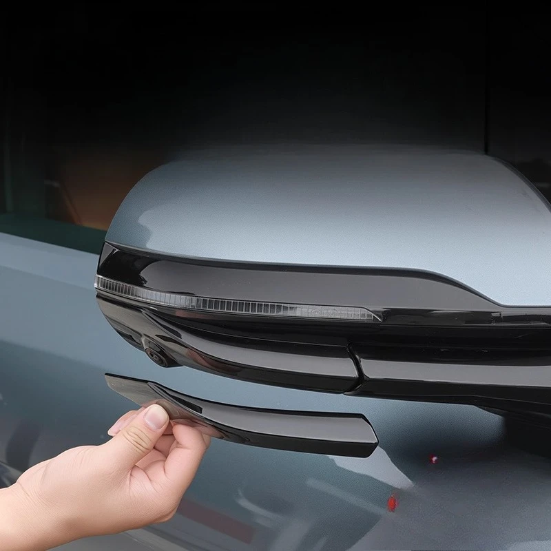 

For BYD Sealion 8 Tang L 2025 2026 Rear View Mirror Anti-collision Strip ABS Anti-scratch Side Mirro Protector Accessories