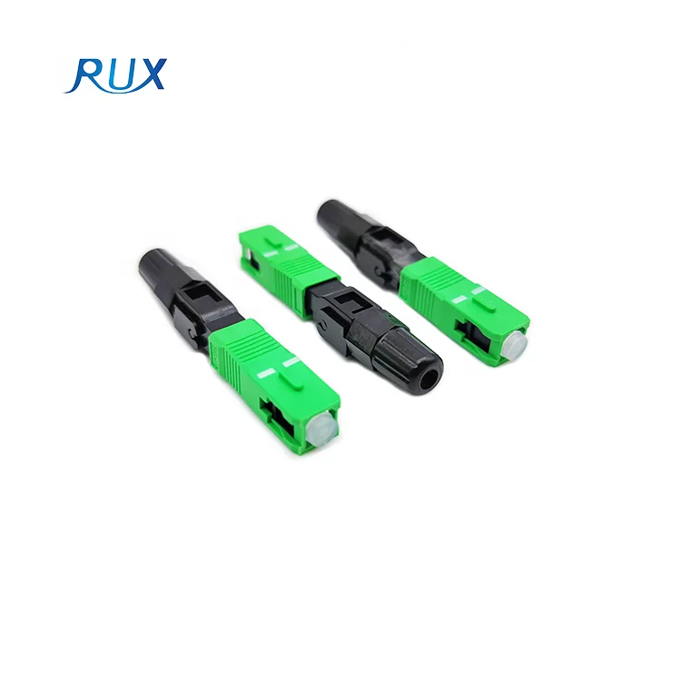 Fiber Optic Fast Connector Sc Apc Sc Upc Ftth Fibra Optica Quick Connector Assembly Connector