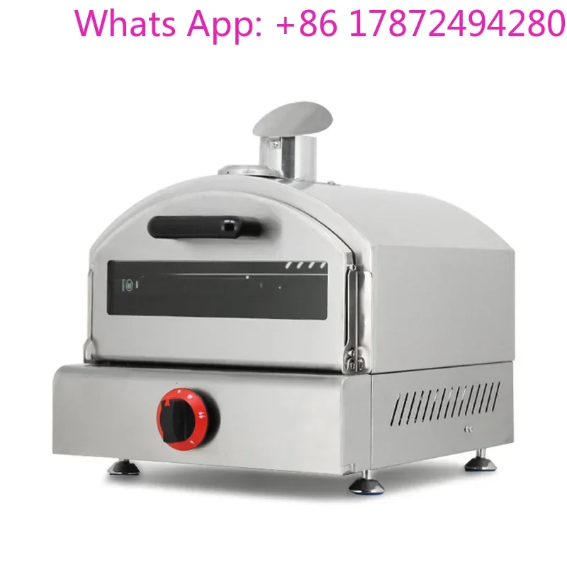Outdoor Rotating Stone Pizza Oven, 14 Inch NP-14 Portable Propane Baking Oven