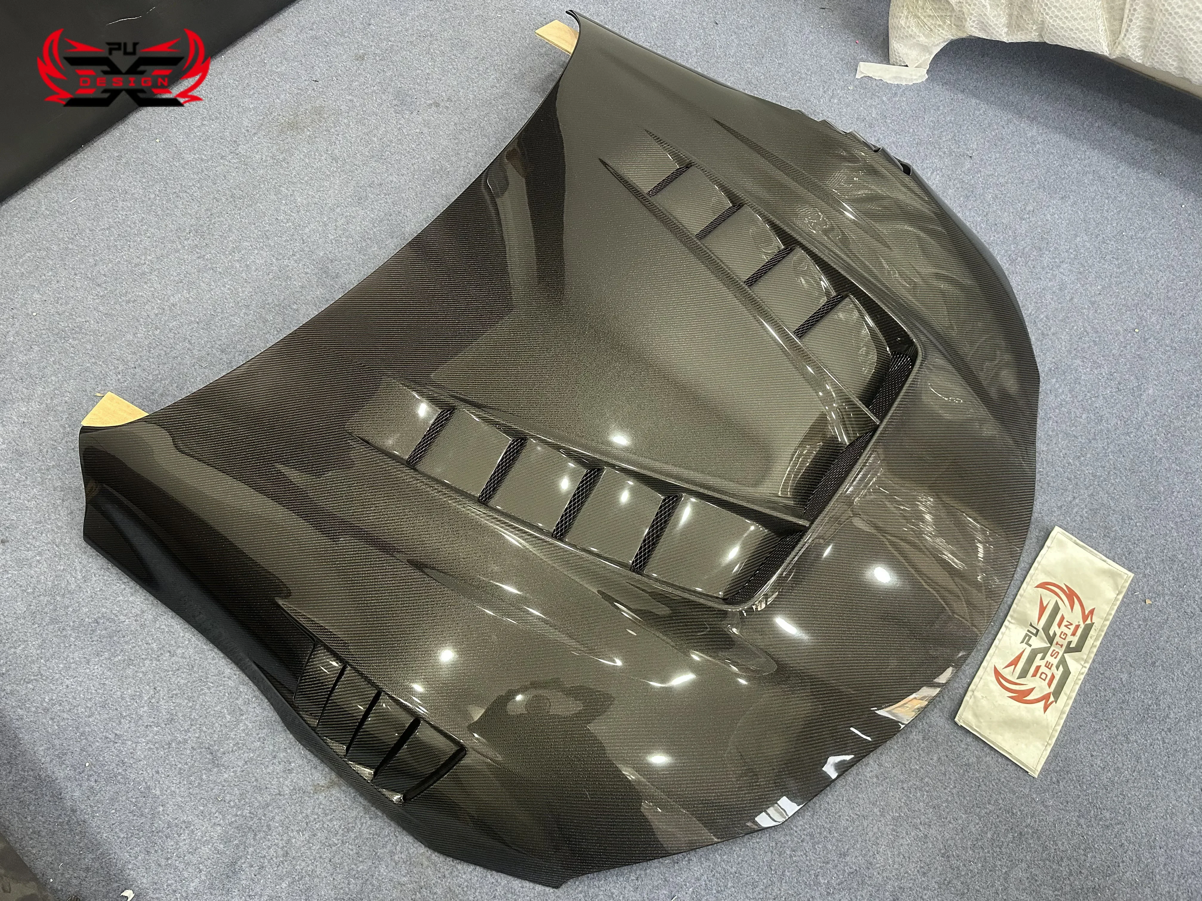 الجملة سيبون نمط هود ألياف الكربون لتويوتا Gr Supra A90 A91 Mk5 هود اكسسوارات السيارات غطاء المحرك الكربون