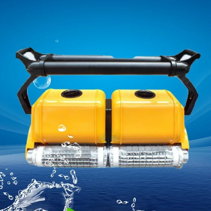 La machine d'aspiration automatique des eaux usées peut monter le mur, équipement de nettoyage des piscines, aspiration des eaux usées de piscine