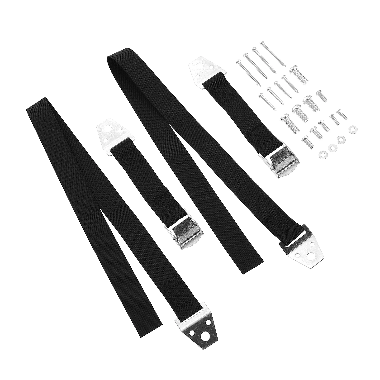 

2pcs Anti-Tip Strap Safety Furniture Straps Heavy Duty Zinc Alloy Child Proof Stability Security