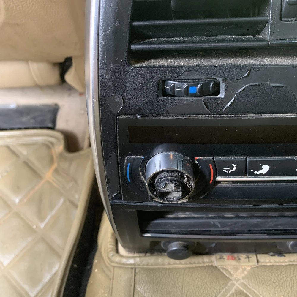 Reemplazo del botón de Control del perilla giratoria de ajuste de temperatura de CA del aire acondicionado delantero trasero para BMW 5 6 7 Series F10 F06 F12 F07 F01