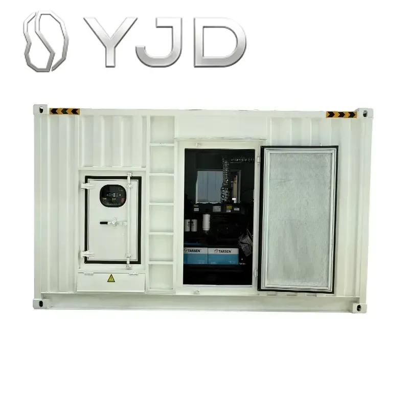 High-Power 200KW Generator Set 380V Three-Phase Silent Container with Auto Start Resistance