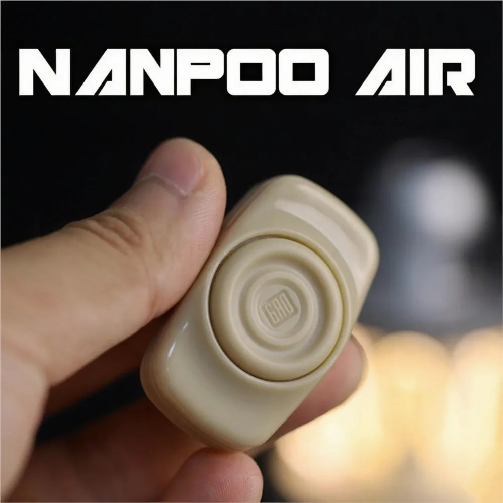 

Gao Studio молочный жир открытая броня гироскоп на кончике пальца EDC толкающая пластина офисная декомпрессионная игрушка