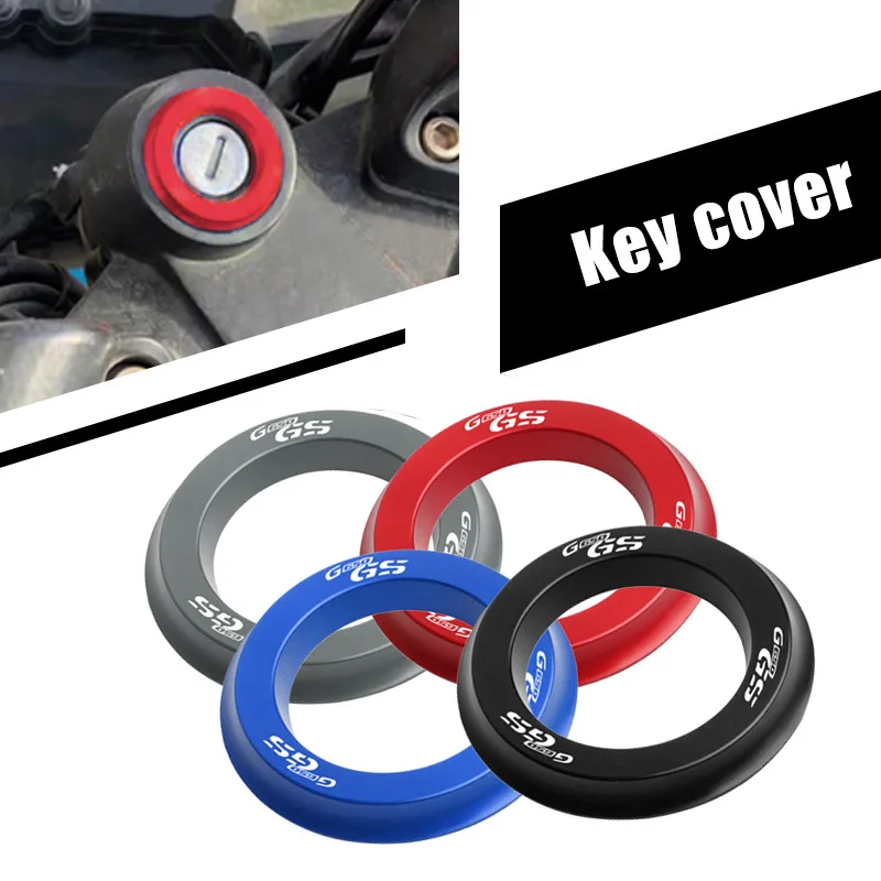 For BMW G650GS Switch Decorative Ring Ignition Switch Cover CNC Aluminum Alloy Accessories Motorcycle Key Hole Ring Accessories