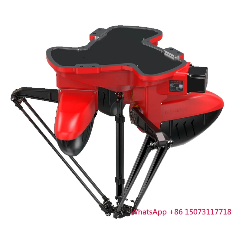 ذراع روبوت صناعي متوازي جديد من Spider Gipper BORUNTE Delta BRTIRPL1003A مع تحميل 1000 مم يصل إلى 3 كجم لفرز التجميع