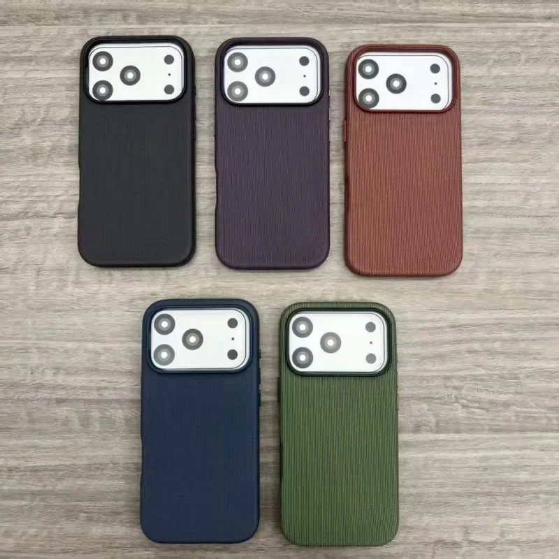 公式TechWovenビジネス磁気ケース Apple iPhone 17 Pro Max用 Magsafeワイヤレス充電対応 耐衝撃保護カバー