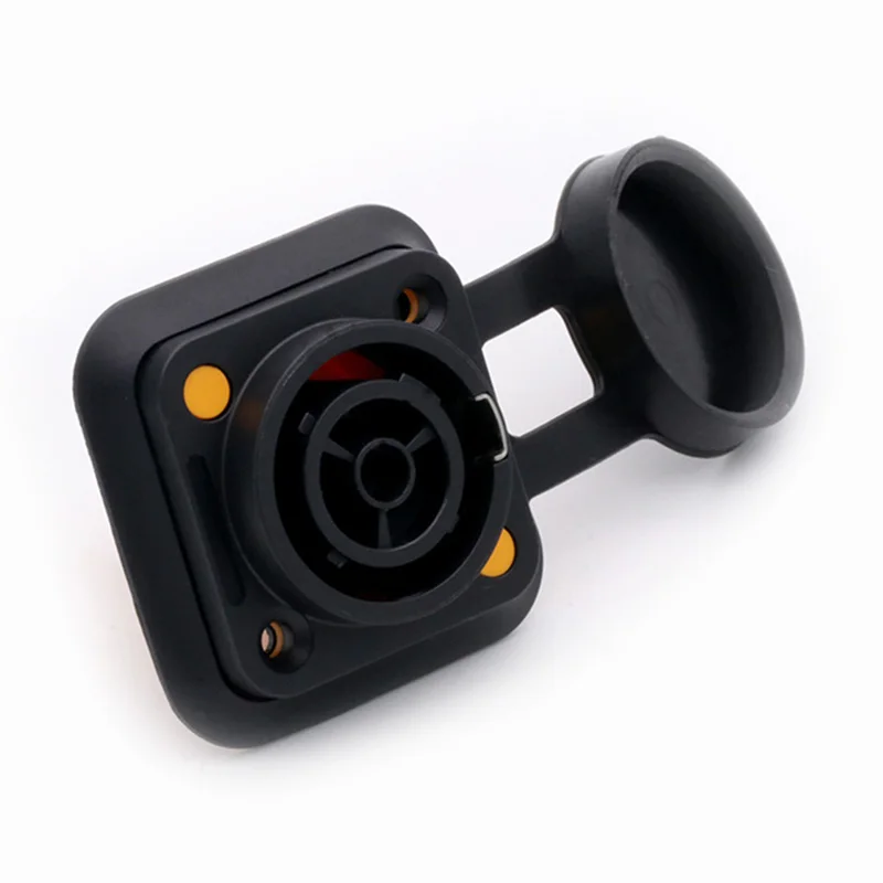 10pcs OUT/IN 20A Aviation Waterproof Powercon LED Large Screen Power Plug High-power Flame-retardant Industrial Power Connector