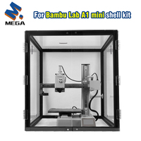 For Bambu Lab A1 Mini Enclosure Assemble kit Acrylic PC Panel Protective Cover Visibale For Kingroon KP3S KP3S Pro V2