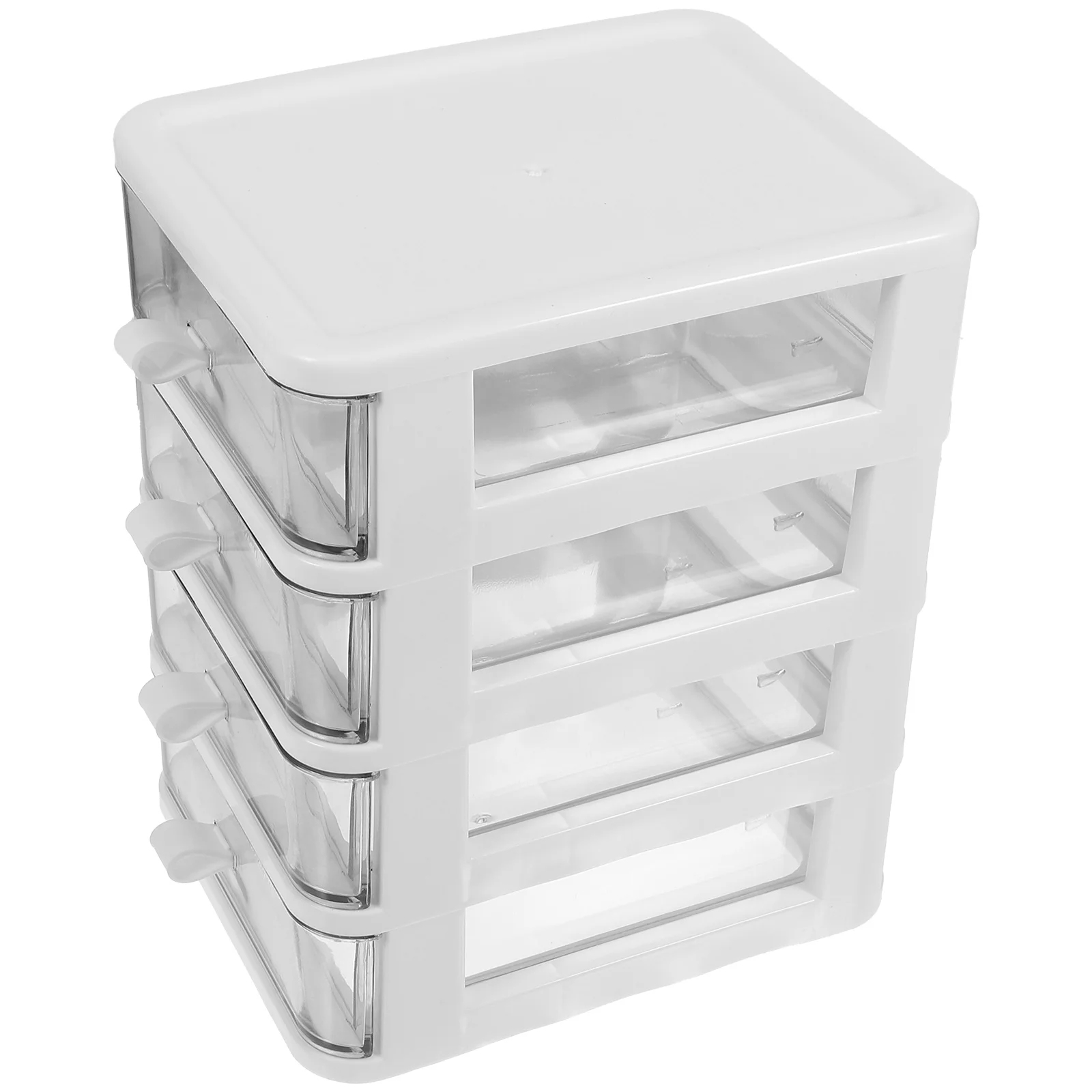 

Desktop Storage Drawer Box Multi-Layer Drawer Type Organizer Case for Office Home Cosmetics Stationery Tabletop Storage