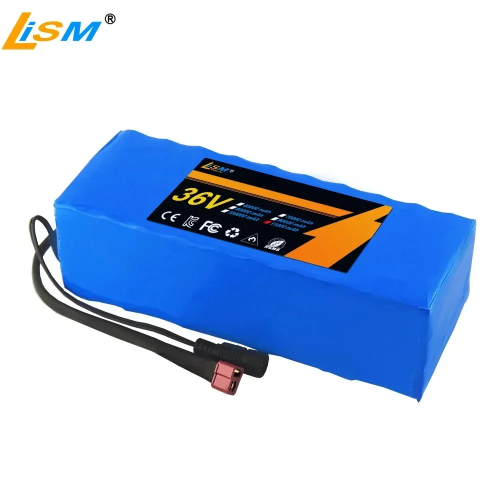 36V 110Ah 18650 Rechargeable Lithium Battery Pack 10S3P Li- Ion battery pack 1000W Power Power Battery + BMS