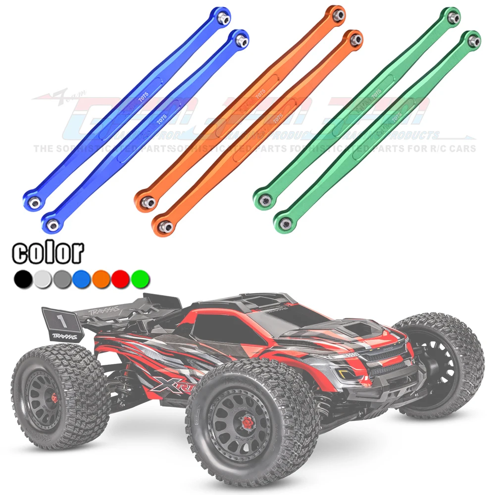 

GPM Metal Front Steering Tie Rod Toe Links 7897 for Traxxas 1/6 XRT 1/5 X-MAXX WideMaxx 8S 4WD Monster Truck Upgrade Accessory