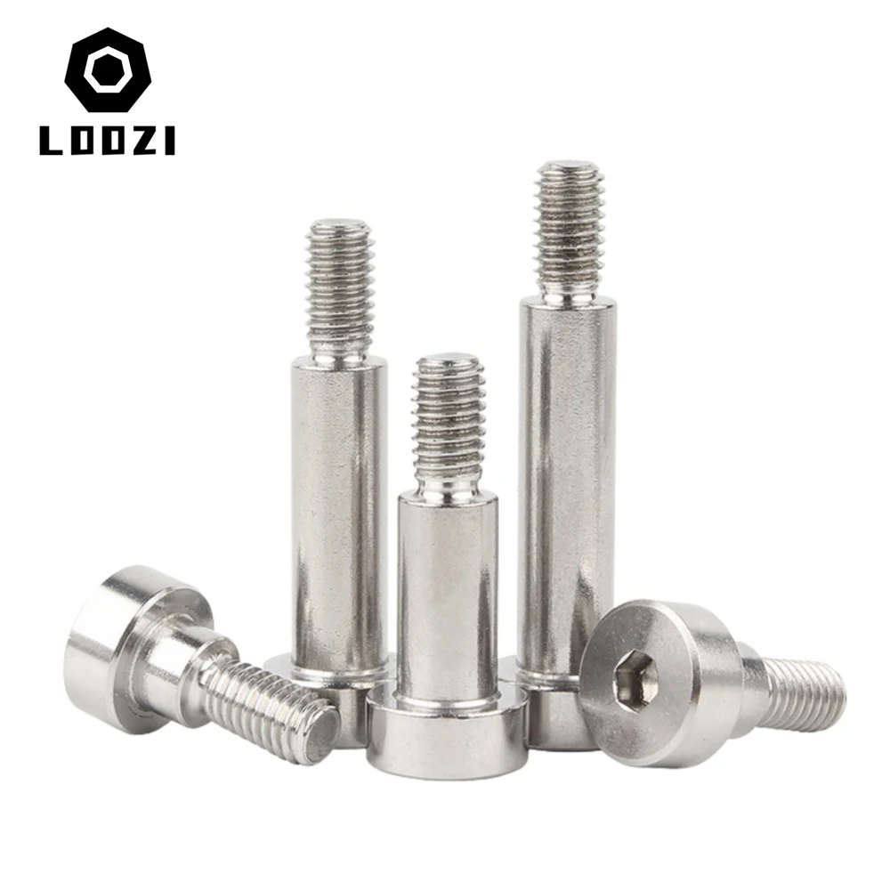 304 A2 Edelstahl Sechskant Innensechskant Kopf Rollenlager Schulterschraube Bolzenmaterial Schraube M2 M2,5 M3 M4 M5 M6 M8 M10 M12 – Detail 2