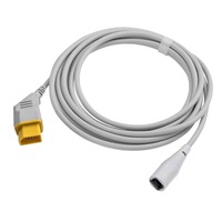 Compatible Monitors 14-Pin Transfer It Invasive Bloods Pressure Cable Pressure Sensor, Adapter Cable TPU