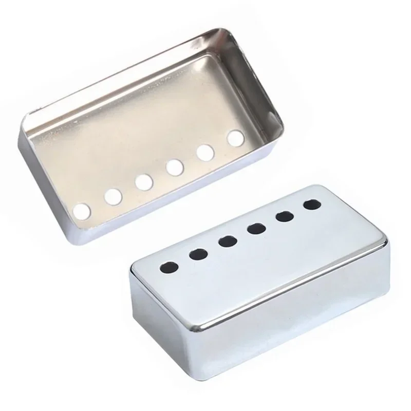 2pcs Chrome Metal Humbucker Pickup Cover 50/52mm for LP Style Electric Guitar Silver Black Gold Guitar Parts Accessories