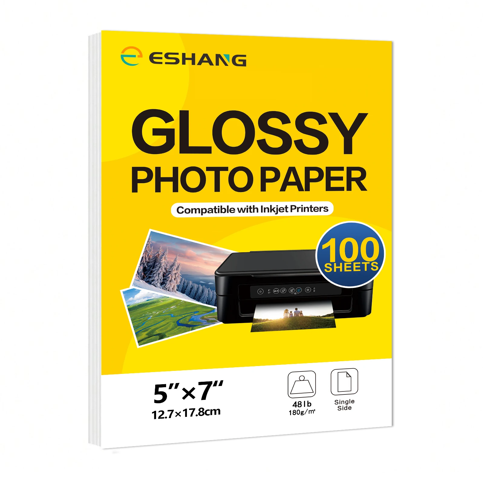 100 Sheets 5R Gloss…