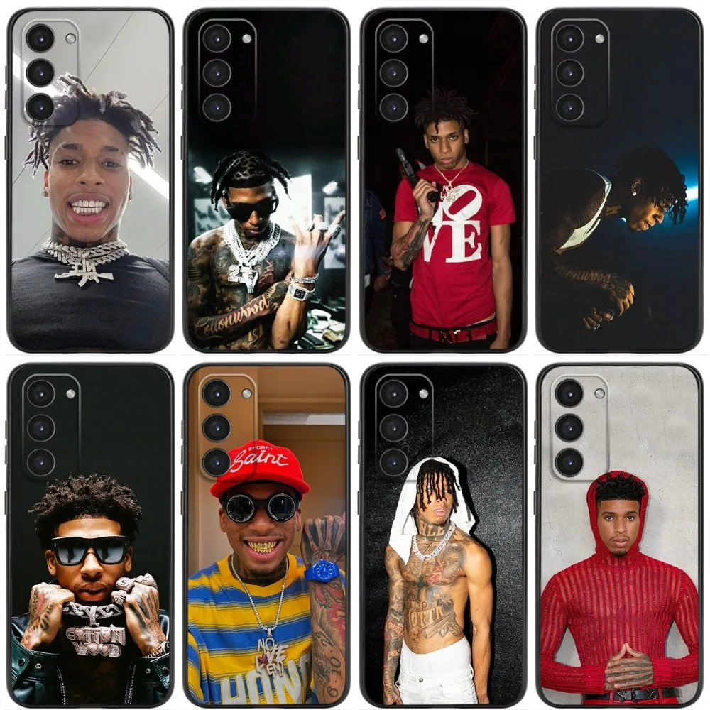 

Rapper NLE Choppa Phone Case For Samsung Galaxy A20,A21s,A22,A31,A32,A52,A53,A72,73,A80,A91 Soft Liquid Silicone Black Cover