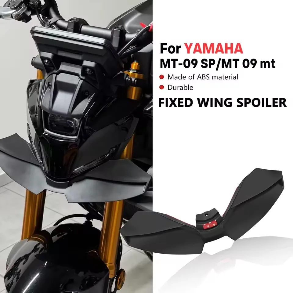 

MT09 Downforce Naked Forntal Spoilers Aerodynamic Wing Deflector accessory Fit For YAMAHA MT-09 SP MT 09 mt09 2024 2025