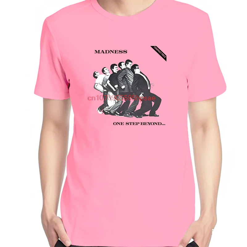

Madness One Step Beyond 79 Ska Ретро-рубашки Футболки с графическим рисунком Топы и футболки Новое поступление Goodvs Футболка с короткими рукавами Хлопковая футболка