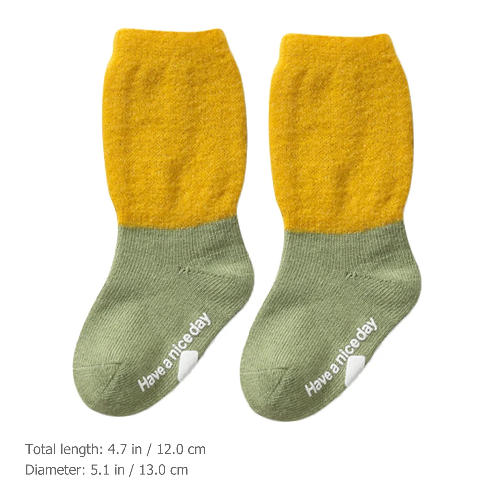 

Baby Non Slip Socks 3-12 Months Anti Slip Grip Design Comfortable Breathable Fabric For Toddler Floor