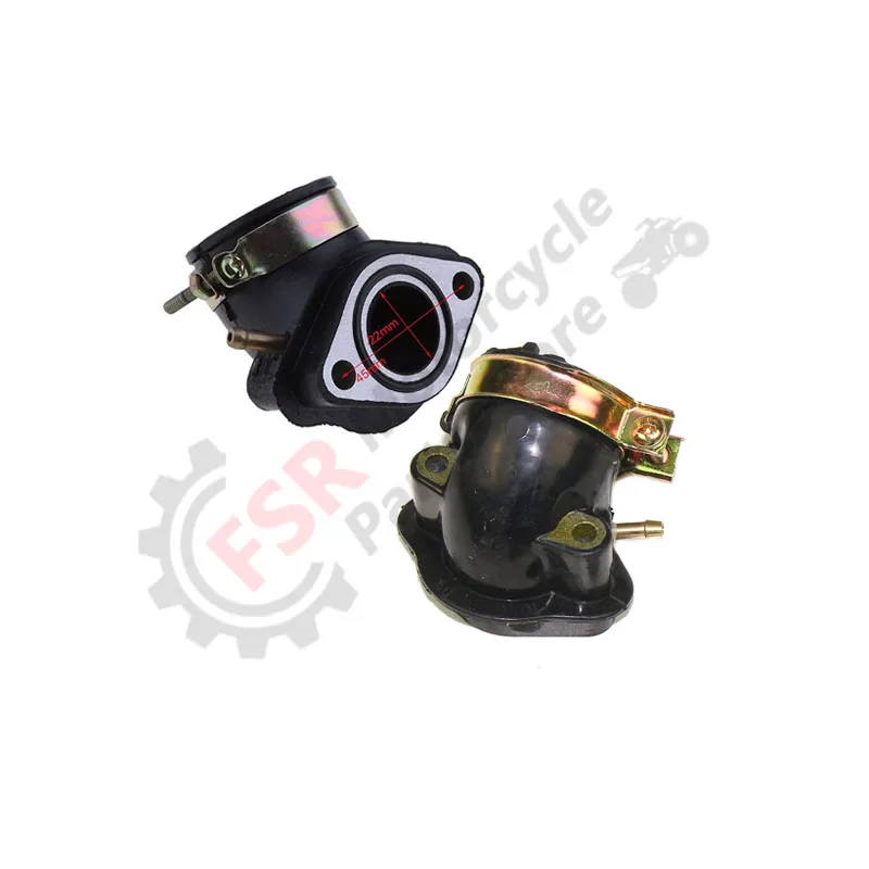 GY6 125/150 Air Intake Pipe Scooter Engine Parts GY6 150 Engine Air Intake Pipe Throat