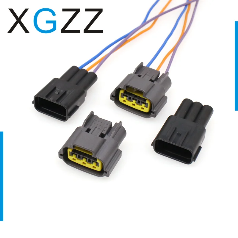 

6098-0141 подходит для вилки катушки зажигания Nissan, автомобильного водонепроницаемого разъема, жгута проводов, высоковольтного пакета.