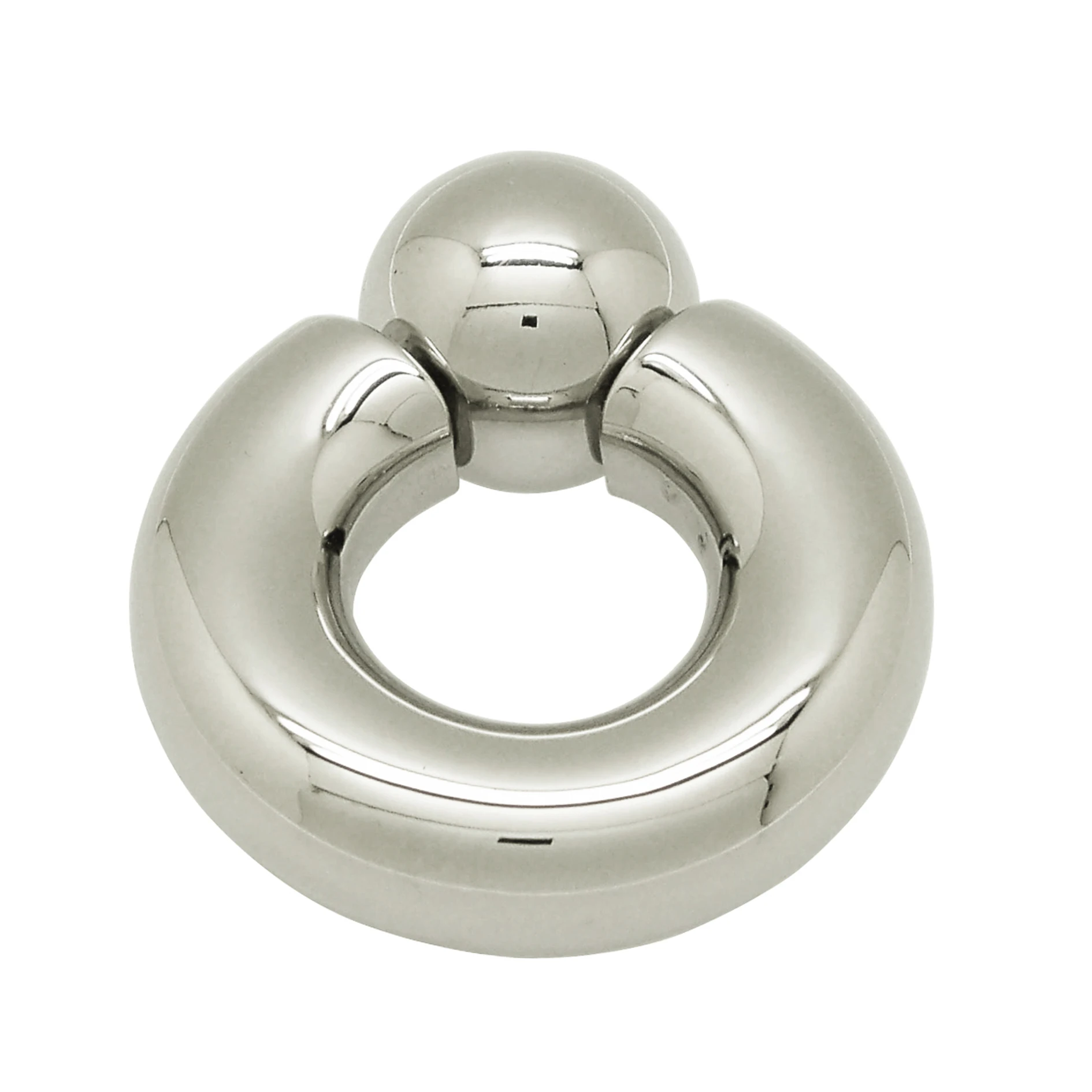 

SIB1722 Thick Body Piercing Jewelry Screw-In Ball Ring for Man Genital Piercing Unisex Surgical Steel Jewelry