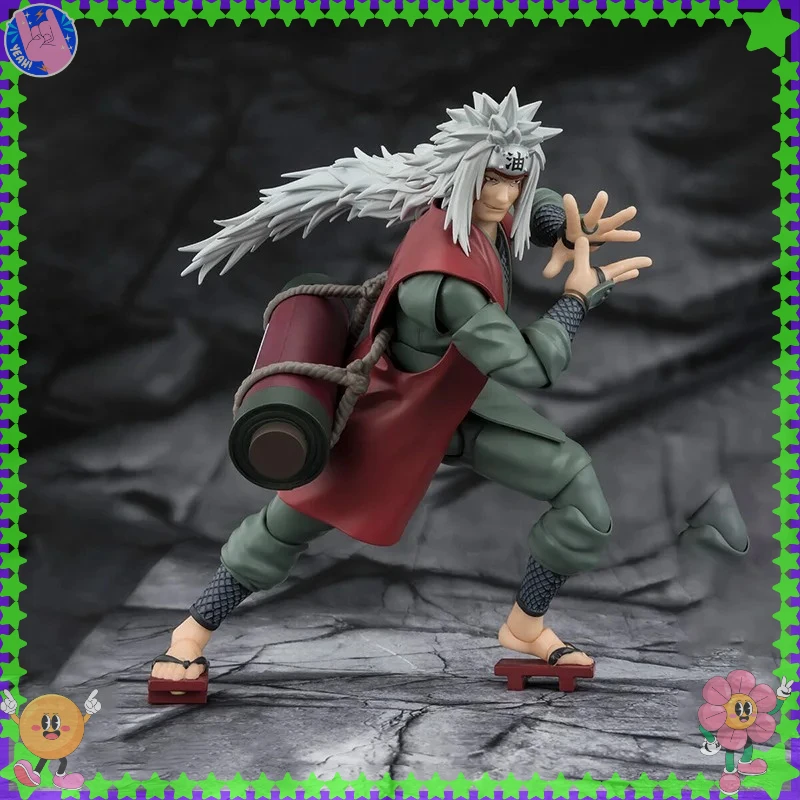 الأصلي حقيقية بانداي في صدمة SHF JIRAIYA المخفية ورقة البطولية ماستر حكيم وضع شخصية لعبة مجسمة هدية جمع #1