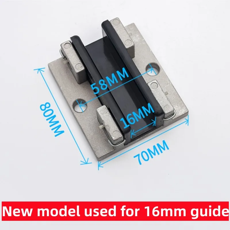 1PCS For Kone Elevator Guide Shoe Rail New Boot Lining Car Sliding Counterweight Busher Liner 80*10MM 80*16MMElevator Parts