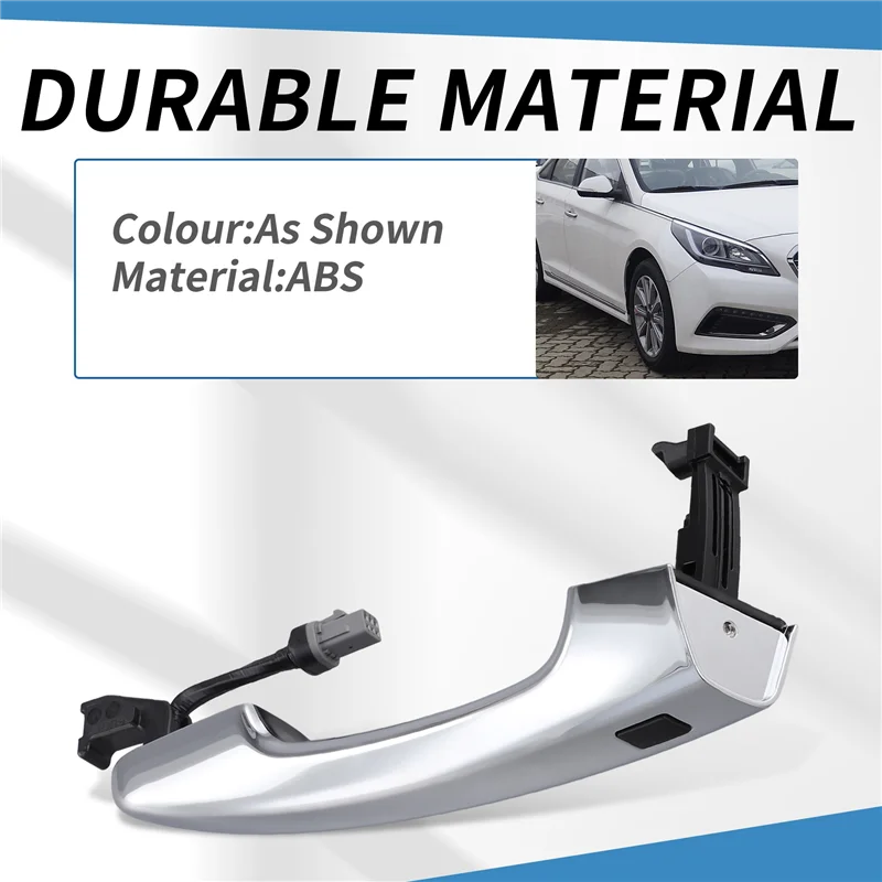 

Car FRONT LEFT DRIVER Door Handle For Hyundai Sonata 15-17 Hybrid 16-19-A61E