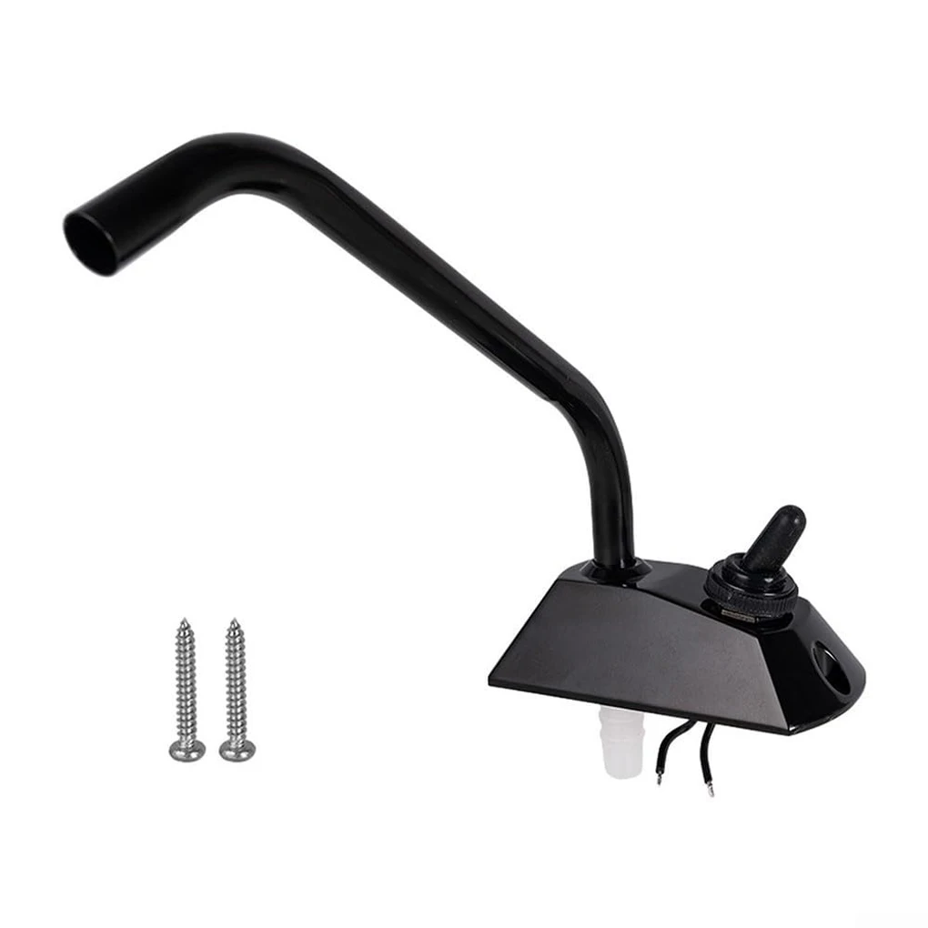 Stainless Steel Motorhome Campervan Boat RV Faucet With Electric Tap Switch 12V Electric Water Pump