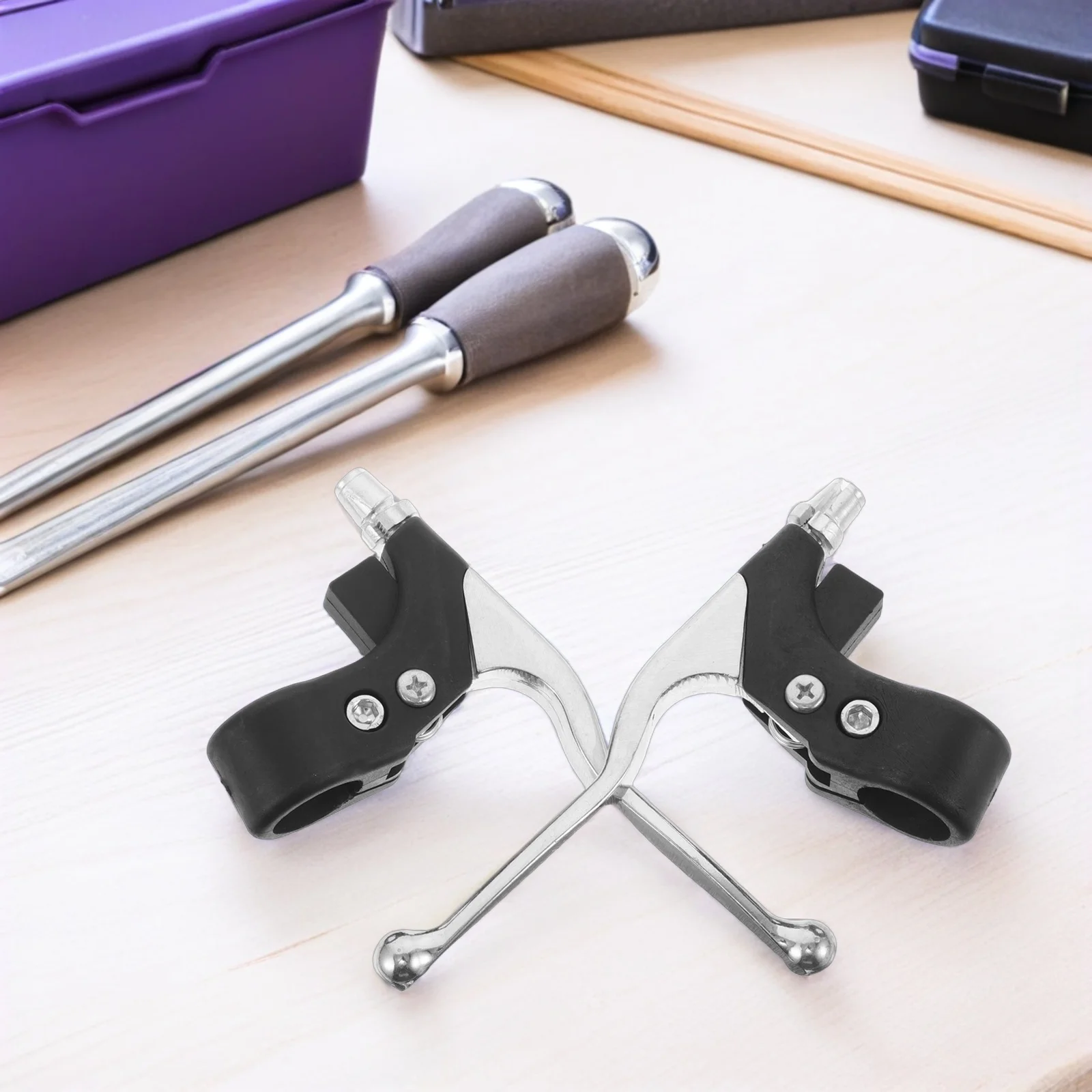 

1 Pair Brake Lever 7/8" 22Mm Alloy For 47/49Cc Mini Mini Bike Brake Clutch Lever Atv Dirt Bike Off-Road Replacement Parts