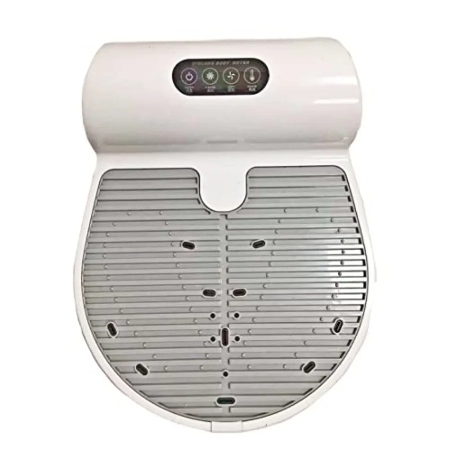 

Сушилка для всего тела после душа Сушилка для тела и ног с сенсорным экраном для ног Сушилка для ухода за телом 2-скоростная водонепроницаемая белая