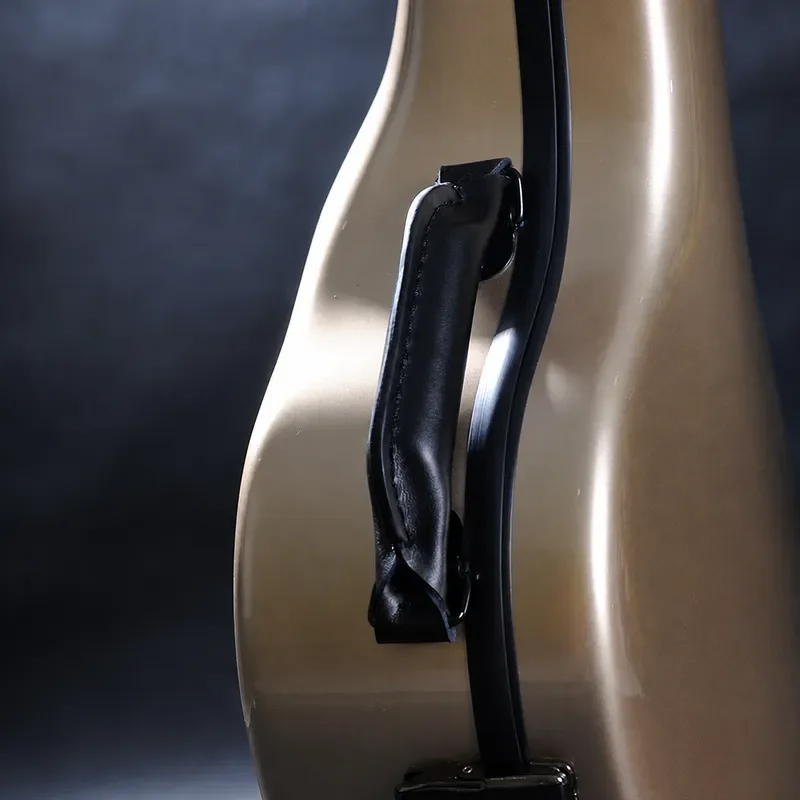 Wholesale High Grade Fiberglass Acoustic Guitar Case Hard Shell Anti Collision Protective Box for 39 Inch Classical and 41