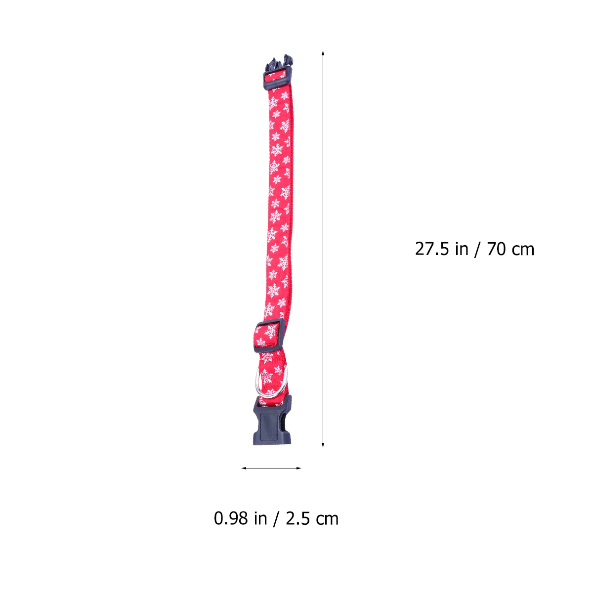 

Christmas Dog Collar Adjustable Printed Pet Supplies for Puppy Kitten Snow Pattern Stylish Photo Prop Christmas Necklace Tree