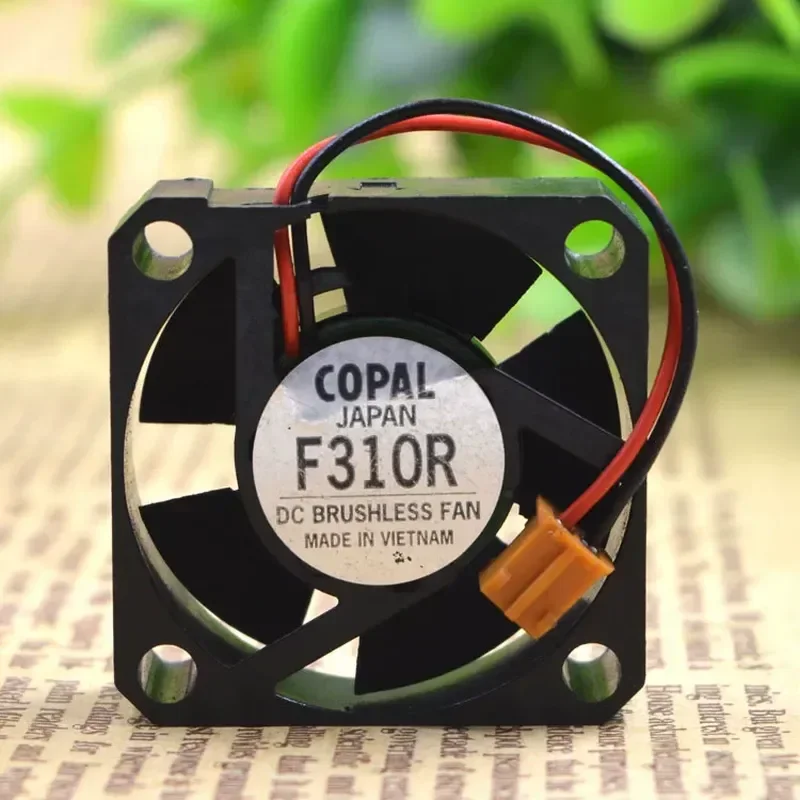 For Japan COPAL 3010 5V F310R 3cm 2-Wire Silent Microchip Cooling Equipment Fan