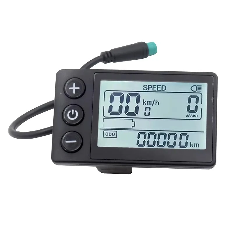 

5-Pin Aluminium Waterproof Connector LCD Display Spare Parts for Electric Bike