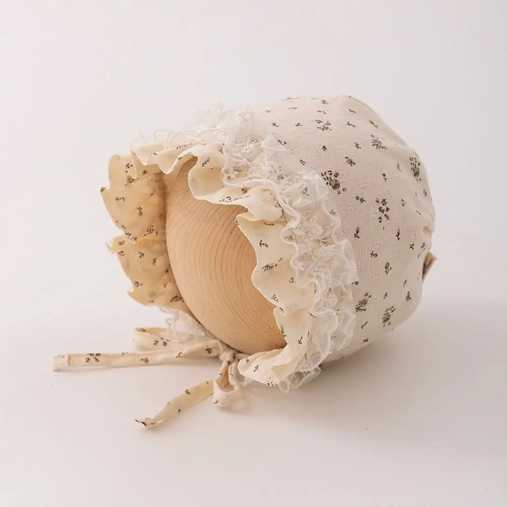 

Casual Lace Ruffle Newborn Sun Hat Sweet Princess Infant Bucket Hat Sunscreen Cute Baby Fisherman Hat Beach