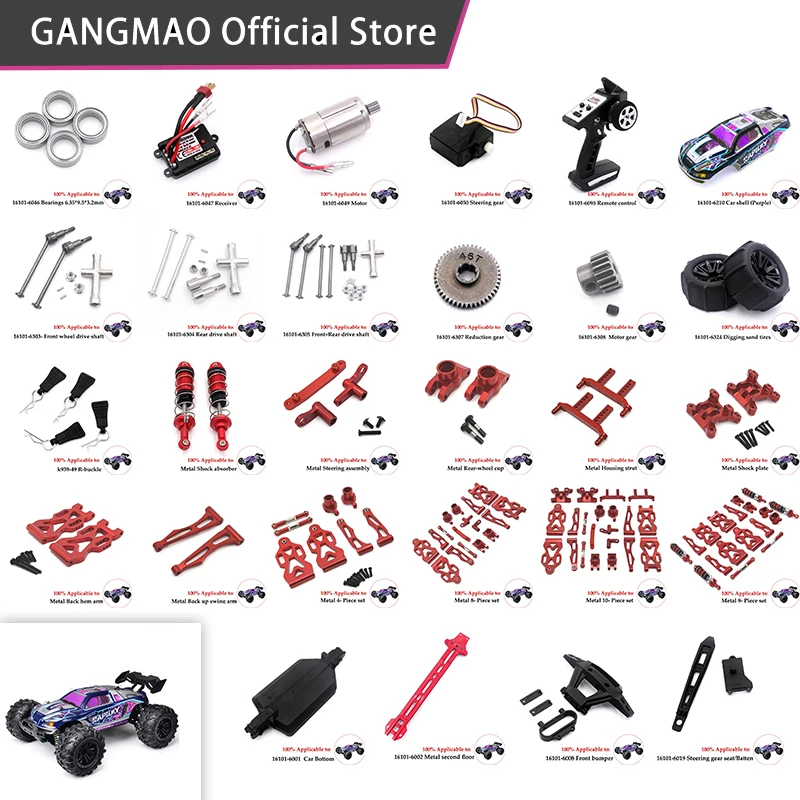 

Neumáticos Rueda Camión Monstruo Hexagonal Para SCY 16101 16102 16103 1:16, Piezas Actualización De Coche Todoterreno RC, 6324