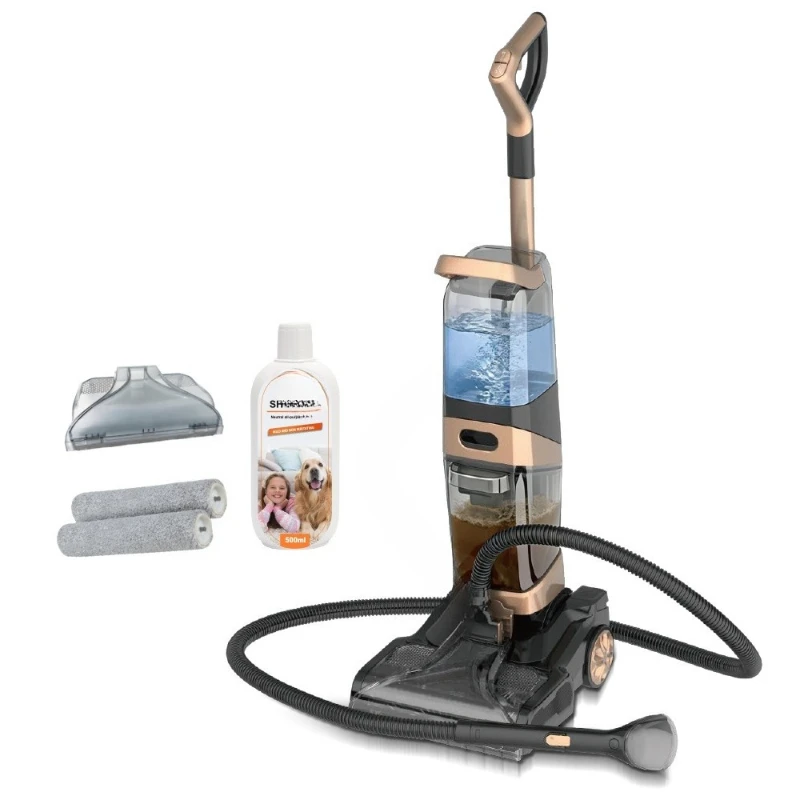 European cross-border mop and wash all-in-one machine Three-in-one multi-functional household sweeper Suction washing machine