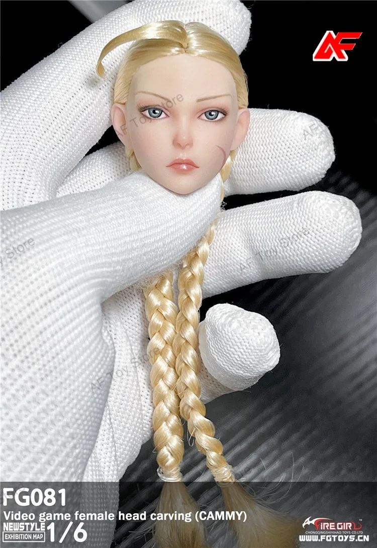 

Fire Girl Toys FG081 1/6 Scale Cammy Esports Girl Head Model For 12 inches TBL JO ANT Female Action Figure Body Dolls