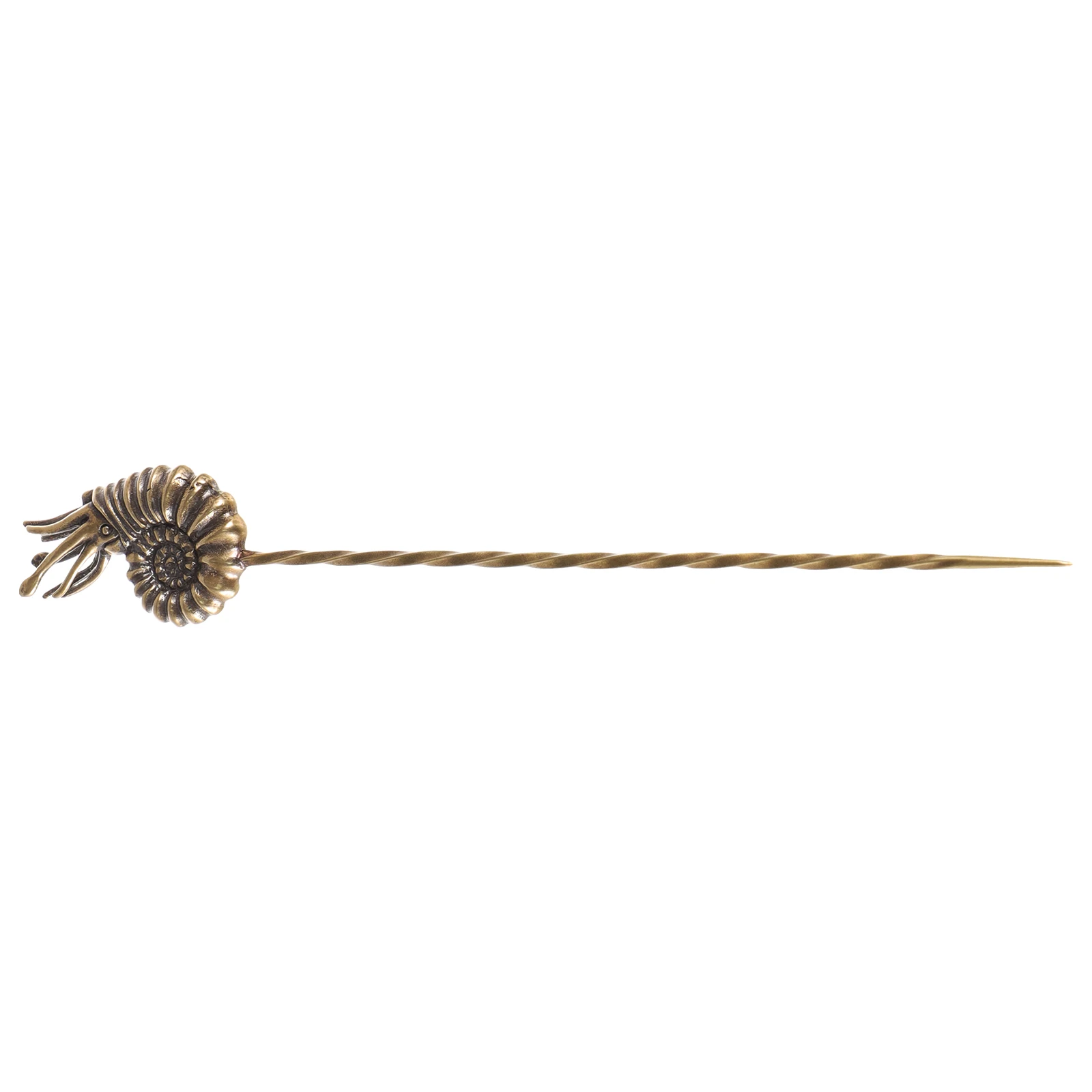 

Tea Needle Vintage Brass for Tea Ceremony Practical Unclogging Needles Retro Style Accessories